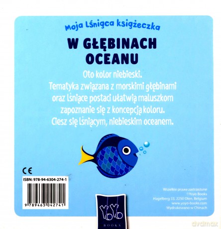 Moja lśniąca książeczka. W głębinach oceanu [KSIĄŻKA]