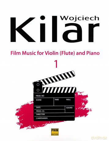 Muzyka filmowa na skrzypce (flet) i fortepian 1 - Michał Jakub Papara [KSIĄŻKA]