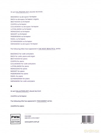 Najpiękniejszy Chopin na fortepian [KSIĄŻKA]