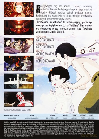 Grobowiec świetlików [DVD]