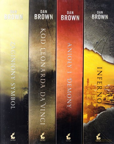Pakiet: Danown - Dan Brown [4xKSIĄŻKA]