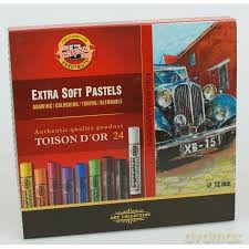 Pastele Jumbo ekstra suche 24 kolory