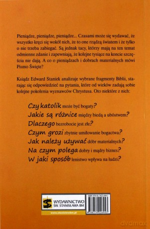 Pieniądze w Ewangelii - Edward Staniek [KSIĄŻKA]