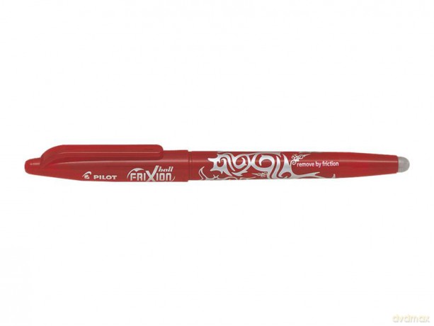 Pióro kulkowe FriXion czerwony (12 szt)