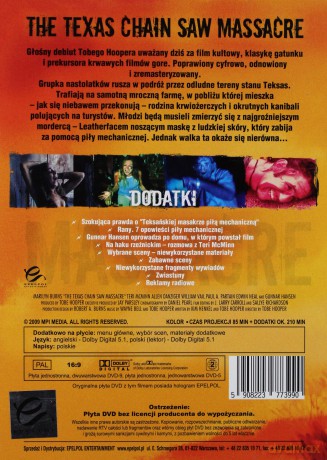 Teksańska masakra piłą mechaniczną wydanie kolekcjonerskie [2DVD]