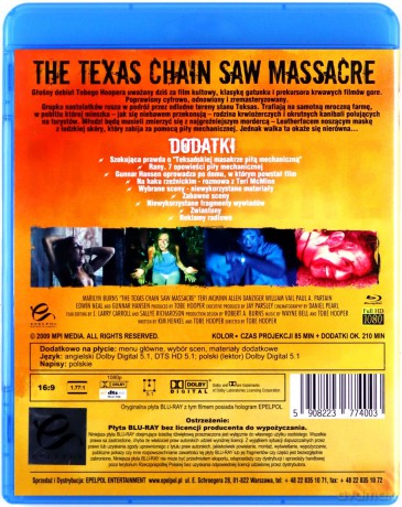 Teksańska masakra piłą mechaniczną [Blu-Ray]