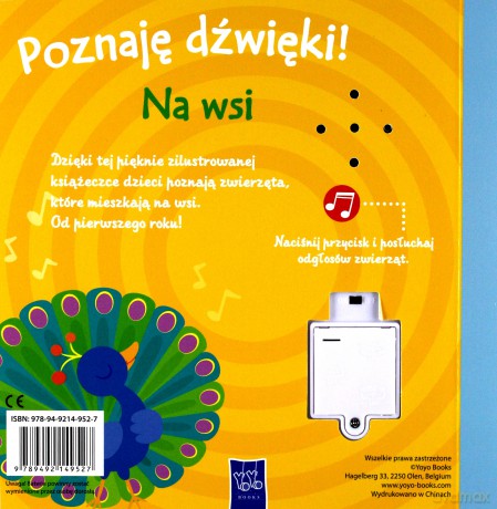 Poznaję dźwięki! Na wsi [KSIĄŻKA]