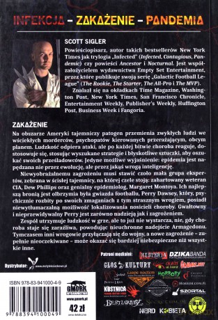 Zakażenie - Scott Sigler [KSIĄŻKA]
