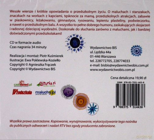 Przedszkoludki - Agnieszka Frączek [AUDIOBOOK] [CD-MP3]