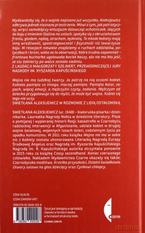 Wojna nie ma w sobie nic z kobiety - Swietłana Aleksijewicz (twarda) [KSIĄŻKA]