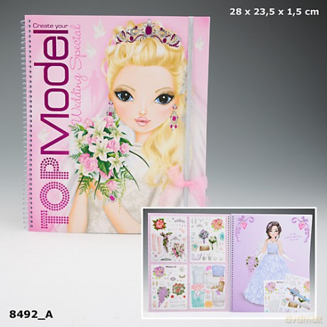 Zestaw do sukien ślubnych Top model 8492a