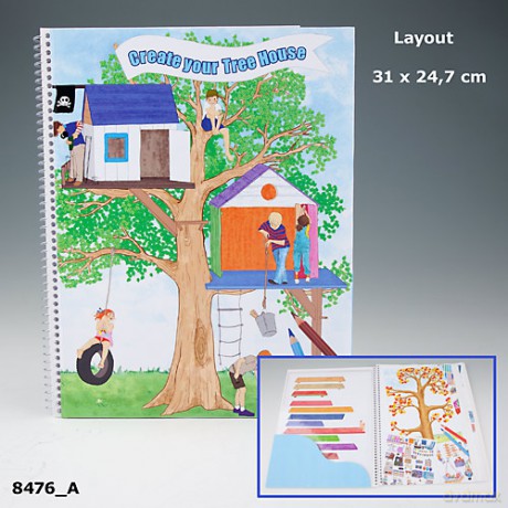 Zestaw domek na drzewie Top model 8476a