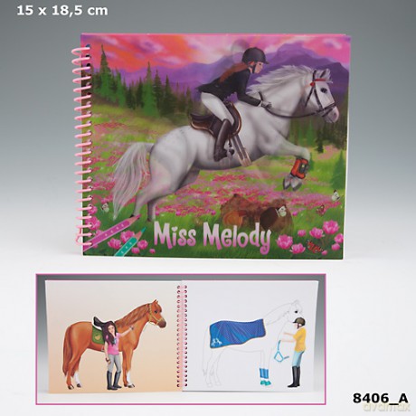 Zestaw dress up horse Miss melody 8406a