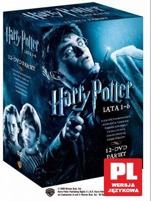 Harry Potter lata 1-6 BOX [12DVD]