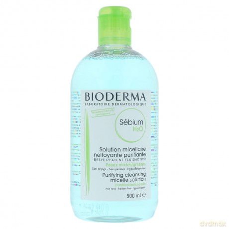 Bioderma Sebium H2O Antybakteryjny płyn micelarny do twarzy 500 ml [KOSMETYKI]