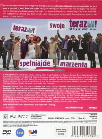 Teraz albo nigdy! sezony 1+2+3+4 Pakiet [13DVD]