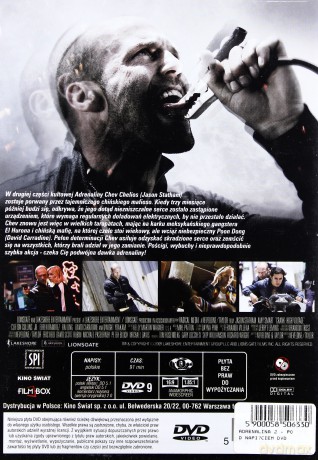 Adrenalina 2: Pod napięciem [DVD]