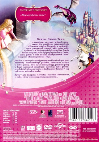 Barbie Świąteczna Kolekcja: Barbie w Opowieści Wigilijnej / Barbie jako Calineczka / Barbie jako Roszpunka / Barbie z Jeziora Łabędziego Pakiet [4DVD]