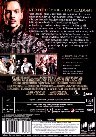 Dynastia Tudorów sezon 3 [BOX] [3DVD]