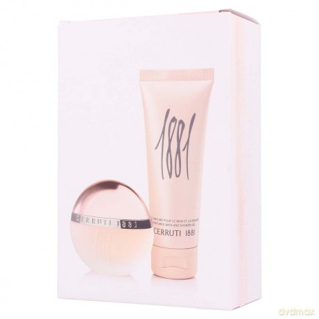Cerruti 1881 pour Femme Zestaw - woda toaletowa 30 ml spray + żel pod prysznic 75 ml [PERFUMY]