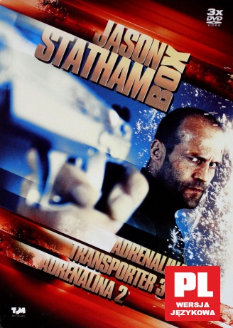 Jason Statham Kolekcja: Adrenalina / Adrenalina 2 / Transporter 3 [BOX] [3DVD]