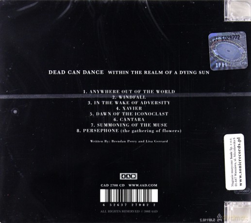 Dead Can Dance: Within The Realm Of A Dying Sun (Remastered) [CD]