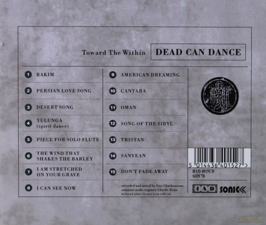 Dead Can Dance: Toward The Within [CD]