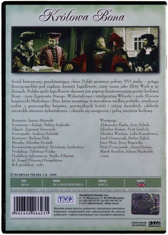 Królowa Bona 1+2 [BOX] [4DVD]