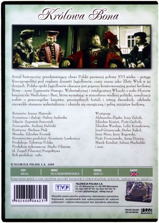 Królowa Bona 1+2 [BOX] [4DVD]