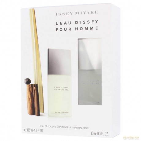 Issey Miyake L Eau d Issey Homme Zestaw Woda toaletowa 125 ml spray + Woda toaletowa 15 ml [PERFUMY]