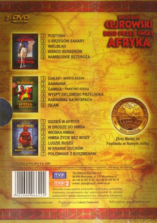 Boso przez Świat: Afryka - Wojciech Cejrowski [BOX] [3DVD]