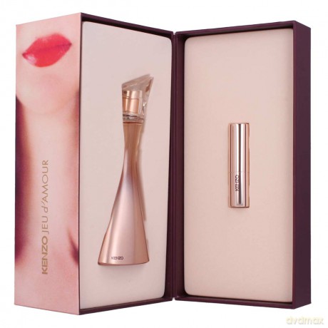 Kenzo Jeu D Amour Zestaw Woda perfumowana 50 ml spray + pomadka 3,5 g [PERFUMY]