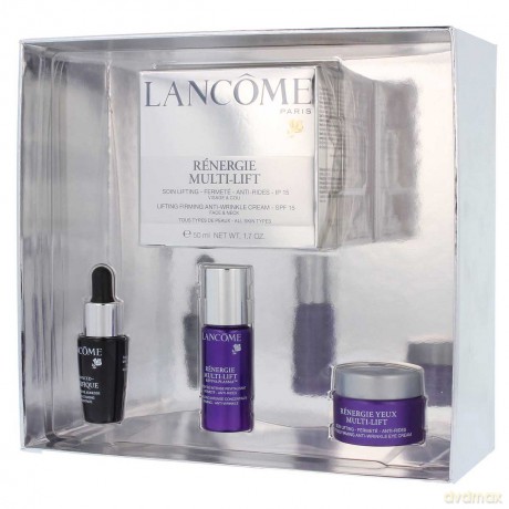 Lancome Renergie Multi Lift Zestaw Krem 50 ml + Genifique Concentrate 7 ml + Renergie Yeux Cream 5 ml + Multi Lift Concentrate 10 ml [PERFUMY]