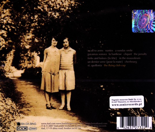 Beirut: The Flying Club Cup [CD]