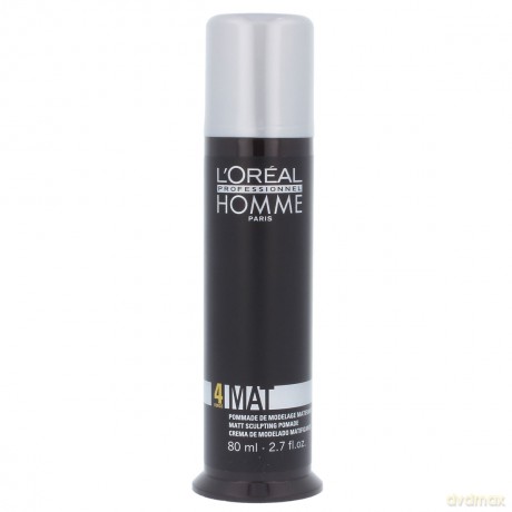 Loreal Homme Mat Modelująca pasta do włosów z efektem matującym 80 ml [KOSMETYKI]