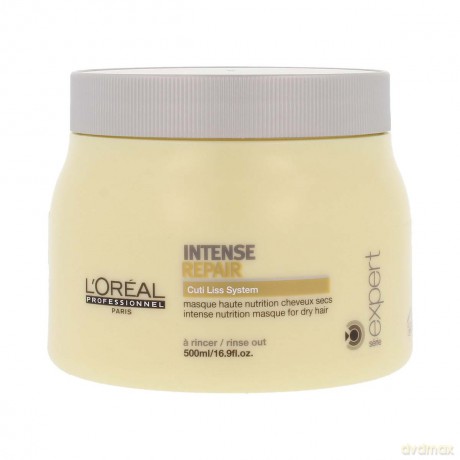 Loreal Intense Repair Cuti Liss System Maska do włosów suchych 500 ml [KOSMETYKI]