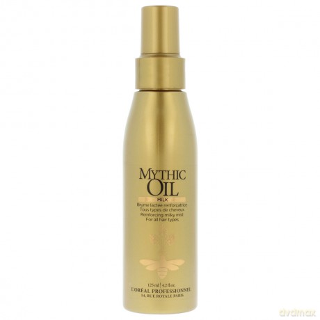 Loreal Mythic Oil Milk Nawilżające i wzmacniające mleczko do włosów cienkich i normalnych 125 ml [KOSMETYKI]