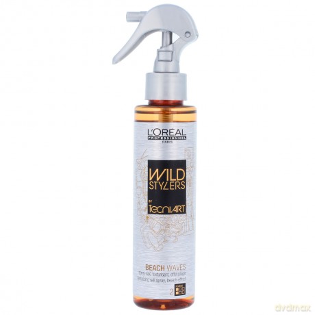 Loreal Tecni.Art Wild Stylers Beach Waves Spray teksturyzujący, efekt plażowych fal 150 ml - moc utrwalenia 2 [KOSMETYKI]