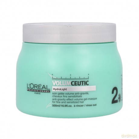 Loreal Volumceutic Żelowa maska nadająca objętość włosom cienkim i delikatnym 500 ml [KOSMETYKI]