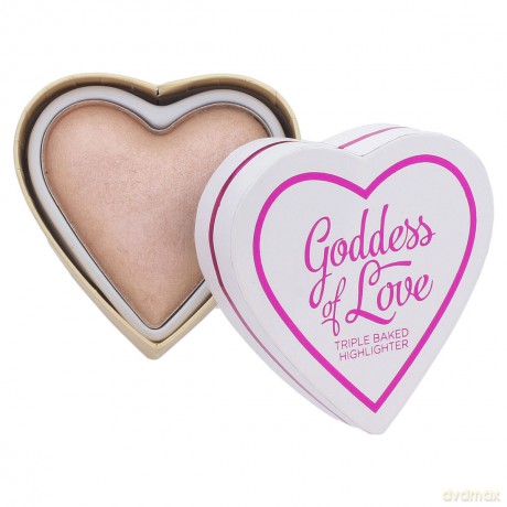 Makeup Revolution London I Love Makeup Goddess Of Love Potrójny rozświetlacz do twarzy 10 g [KOSMETYKI]