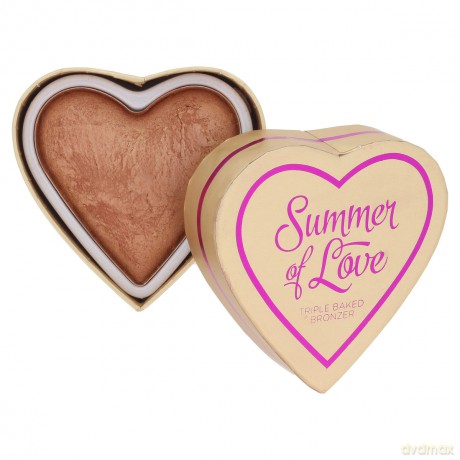 Makeup Revolution London I love Makeup Summer of Love Bronzer do twarzy 10 g - Love Hot Summer [KOSMETYKI]
