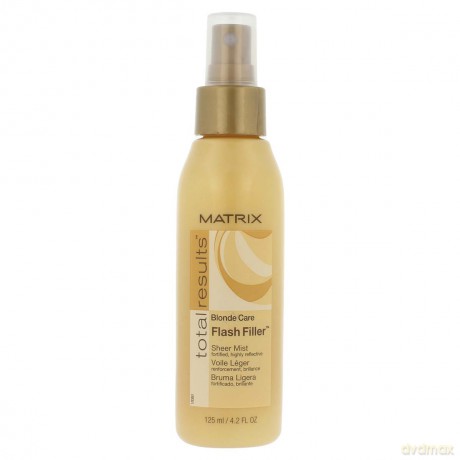 Matrix Total Results Blonde Care Flash Filler Przezroczysta mgiełka do włosów rozjaśnionych i z pasemkami 125 ml [KOSMETYKI]