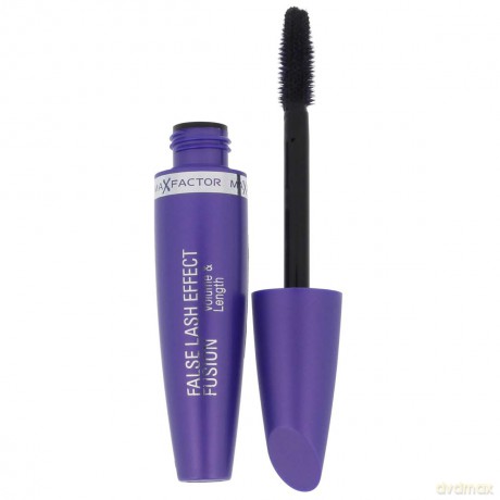 Max Factor Mascara False Lash Effect Fusion Wydłużająco-pogrubiający tusz do rzęs 13,1 ml - Black czarny [KOSMETYKI]