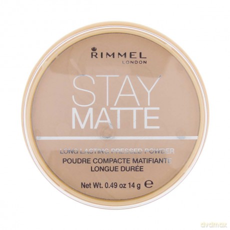 Rimmel London Stay Matte Long Lasting Pressed Puder 14 g - 004 Sandstorm [KOSMETYKI]