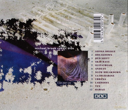 Michael Brook: Cobalt Blue [CD]
