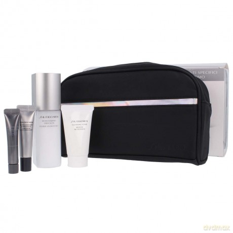 Shiseido Men Zestaw Moisturizing Emulsion 100ml + Cleansing Foam 30ml + Active Energizing Concentrate 7ml + Total Revitalizer Eye 5ml + kosmetyczka [KOSMETYKI]