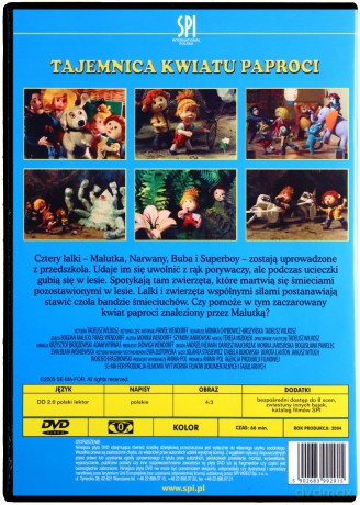 Tajemnica kwiatu paproci [DVD]