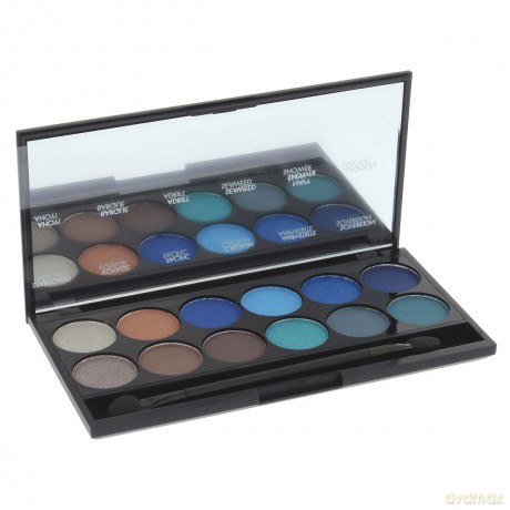Sleek i-Divine Paleta cieni do powiek 12 x 1,1 g - Calm Before the Storm [KOSMETYKI]
