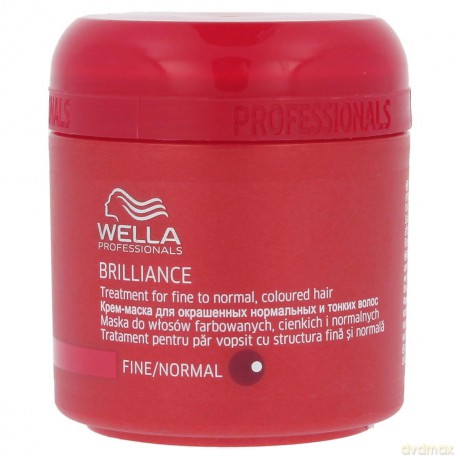 Wella Brilliance Maska do włosów farbowanych, cienkich i normalnych 150 ml [KOSMETYKI]
