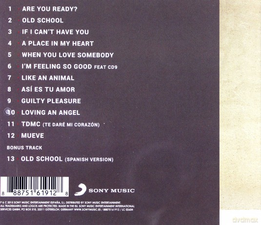 Abraham Mateo: Are You Ready? [CD]